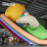 Hamac gonflable géant personnalisé, figurine gonflable géante (Air Dancer) durable à l'hélium, accessoire artistique pour centre commercial, décoration suspendue pour atrium