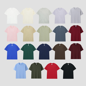 T-shirt da Uomo in Cotone 100% di Alta Qualità 230gsm, Girocollo Unisex Casual a Manica Corta, Personalizzabile con Logo - Product Image 4