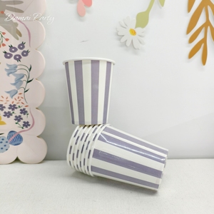 Damai Easter Disposable Tableware <b>Set</b> Paper Plates <b>Cups</b> Napkins With Rabbit Flower Design For Party Celebration - Product Image 4