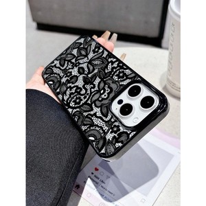 Nouvelle <span class=keywords><strong>coque</strong></span> de téléphone texturée litchi à motif dentelle pour <span class=keywords><strong>iPhone</strong></span> 17 Air 16 14 15 Pro Plus 18 13 12 <span class=keywords><strong>11</strong></span> Pro Max XR XS MAX - Product Image 4