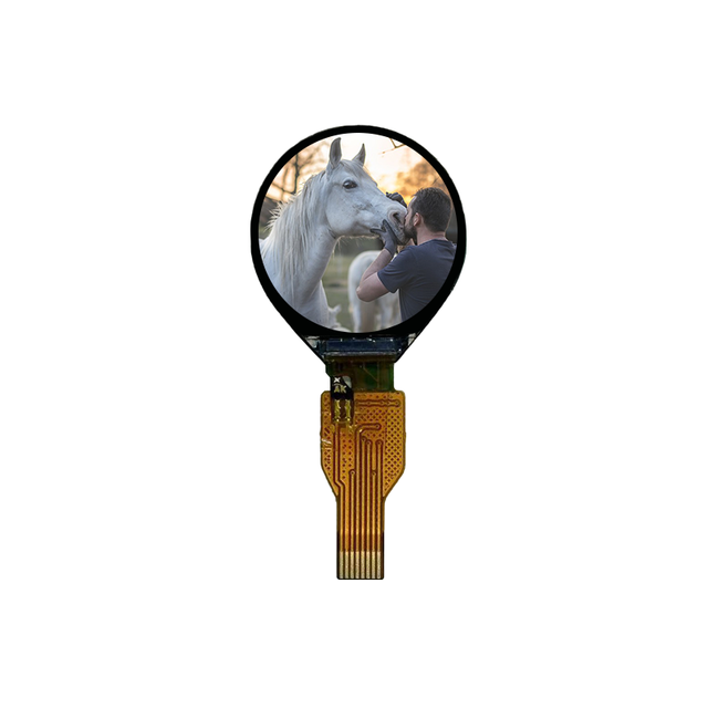 Ultra Mini 0.71 Inch TFT LCD Display Module 160x160 RGB 262k Colors High PPI Density 4-SPI Interface LED Backlight Normally