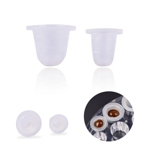 Vasos de Pigmento para Tatuaje de Silicona Transparente Desechables Modelo M1017, Vaso de Tinta a Precio Económico, Accesorios para Suministros de PMU, <span class=keywords><strong>Maquillaje</strong></span> <span class=keywords><strong>Permanente</strong></span> - Product Image 1