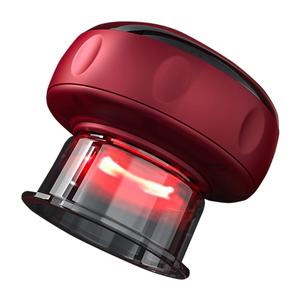 0728 2026 Portable Muscle Relaxation <b>Tool</b> One-touch Control Adjustable Suction & Heat Red Light Cupping Kit - Product Image 2