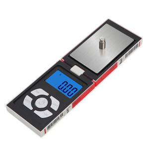 มาลลอโรเครื่องชั่งดิจิตอลแบบพกพา 0.01 กรัม เครื่องชั่งเครื่องประดับขนาดเล็กแบบพกพา รูปทรงสี่เหลี่ยมผืนผ้า ใช้พลังงานจากแบตเตอรี่ สำหรับวัดน้ำหนัก - Product Image 3