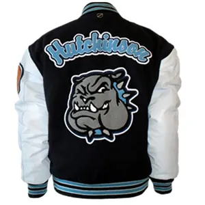 Groothandel Blank Varsity Jassen Letterman Jas Varsity Varsity Veste Man