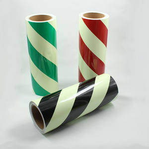 6-12 heures UV réactif Set PET ruban fluorescent auto-adhésif Glow in the Dark Avertissement ruban lumineux - Product Image 5