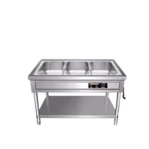 VICTORY <b>Electric</b> Bain Marie Hot Selling Stainless Steel <b>Food</b> <b>Warmer</b> Counter for Hotels and Restaurants - Product Image 1