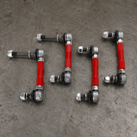 Kit de biellettes de barre stabilisatrice réglables pour Jeep Wrangler JK JL, suspension avant, barre stabilisatrice robuste