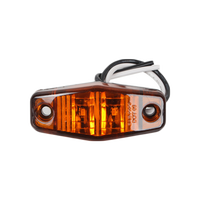 Feu de position latéral LED 12-24V pour camion, remorque, bus, lampe indicatrice de position universelle