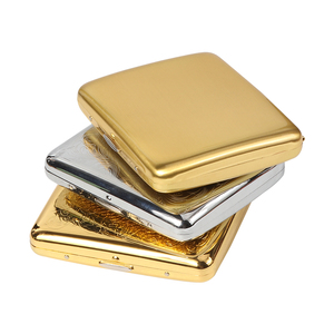 Erliao 20PCS cao cấp kim loại thuốc lá lưu trữ trường hợp thanh lịch & bền màu sắc khác nhau - Product Image 1