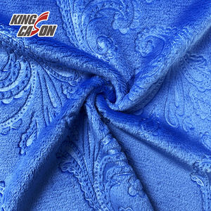 KINGCASON <span class=keywords><strong>2025</strong></span>最新のアンチリンクル100% ポリエステル3Dエンボスフランネルフリースベッドライニング用 - Product Image 3