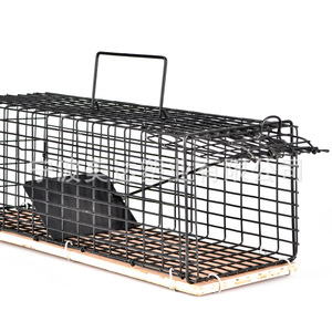 Trampa para Ratones Vivos de Acero Inoxidable Meida, Trampa Rectangular Portátil para Control de Animales Roedores - Product Image 2