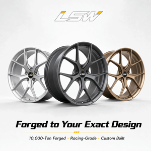 LS8064 Ruedas para Automóviles de Pasajeros de 17/18/19 Pulgadas 5x112 5x114.3 5x120 para BMW E46 E60 E90 - Product Image 5