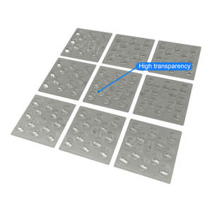 Lampe de jardin LED noire mince en forme de 7, série J04, support à une seule jambe, bouclier rond, couvercle d'orifice - Product Image 5