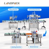 Machine de production de lignes de remplissage pour liquides, compotes, crèmes, fromages et sirops de fabricants