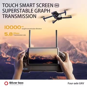 Drone GPS Professionnel P7 avec Caméra 4K Stable à Cardan 3 Axes, Évitement <span class=keywords><strong>d</strong></span>'Obstacles par Laser, Vol par Trajectoire et Fonction Suivez-moi - Product Image 3