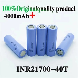 Оригинальный аккумулятор 21700 4.0Ah INR21700-40T 4000mAh 30A 40T 3,7 V Высокая разрядка/литий-ионный аккумулятор большой емкости - Product Image 3