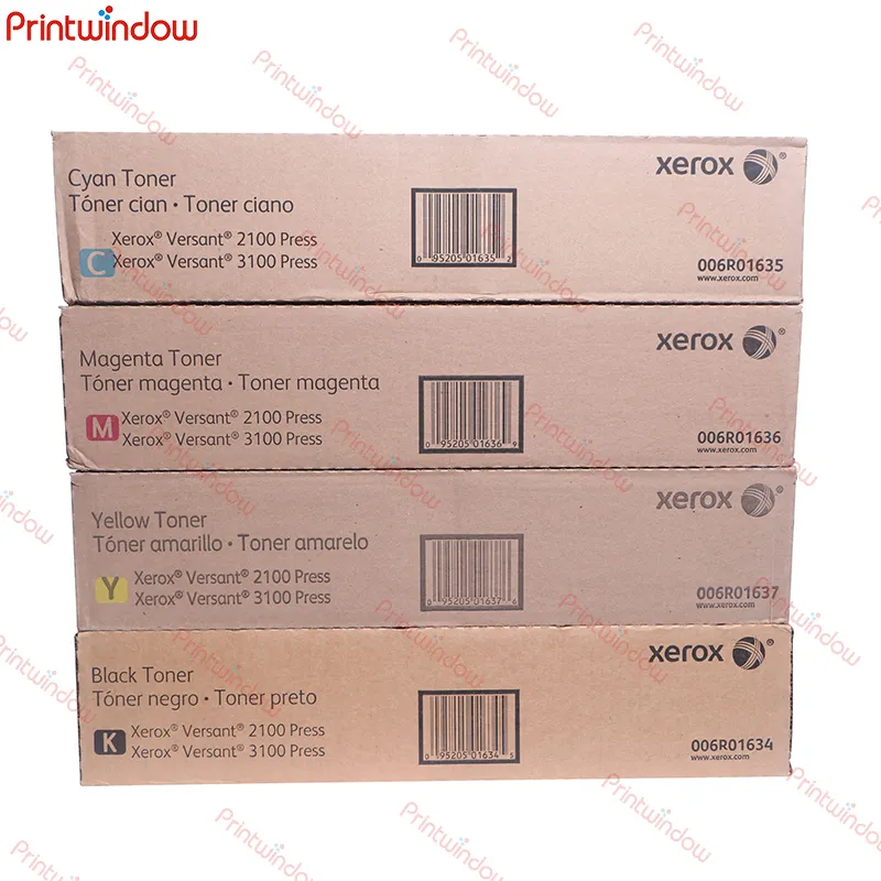 US Version 006R01634 006R01635 006R01636 006R01637 Genuine Toner cartridge for Xerox Versant 2100 3100 Press