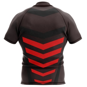 Camiseta de Rugby Profesional Personalizada por Sublimación para Adultos, Secado Rápido, Transpirable, Antibacteriana, Diseño Libre, Precios Económicos - Product Image 6