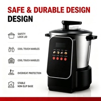 Machine à Fufu 6L en Acier Inoxydable pour Usage Domestique, Robot Culinaire, Mixeur et Appareil à Préparer le Fufu du Ghana