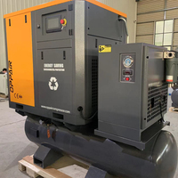 Compresseur d'air à vis intégré 22KW 30HP, compresseur d'air à vis rotatif tout-en-un, adapté aux équipements d'usine générale