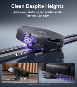 Robot Aspirador y Fregador <span class=keywords><strong>NARWAL</strong></span> Flow 2 Combo, 31.000 Pa de Succión, Limpieza Automática FlowWash, Reconocimiento de Objetos por IA, Autovaciado, 212 Hot - Product Image 6