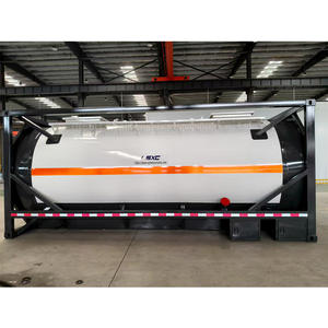 Tanque de Acero Inoxidable SS316L de 20000 Litros, <span class=keywords><strong>Contenedor</strong></span> de 20cbm para Líquidos Químicos, Tanque ISO para Ácido H2SO4 - Product Image 2