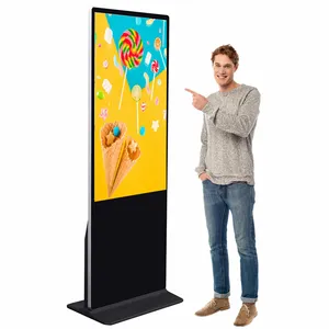 40インチ液晶スタンドアロン水平タッチスクリーンデジタルサイネージディスプレイスクリーン立っている広告キオスク屋内