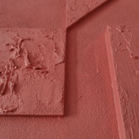 Salon minimaliste 3D peinture décorative plusieurs couches peintures à la main peinture de Texture moderne avec illustration en relief encadrée