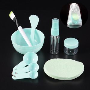 Set de Tazón para Mascarillas Faciales Deo DIY - Set Completo de Herramientas de Belleza y Maquillaje, Combinación de Brocha Suave, Tazón y Espátula - Product Image 1