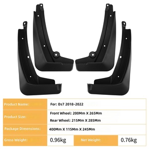 Guardabarros de Plástico para Automóviles <span class=keywords><strong>DS7</strong></span> 2018-2022, Accesorios de Exportación y Personalización Transfronterizos - Product Image 2