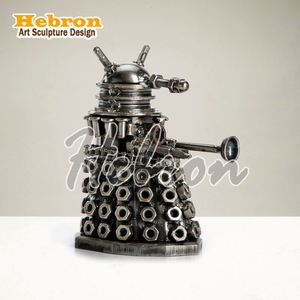 Modelo de Velero Metálico Nórdico, Decoraciones Creativas para Escritorio, Decoración del Hogar, Escultura de Metal de <span class=keywords><strong>Batman</strong></span> - Product Image 3