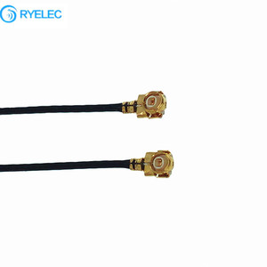 High Quality F Female Bulkhead to UFL 150mm 0.81mm Rf Cable Assembly - Product Image 1