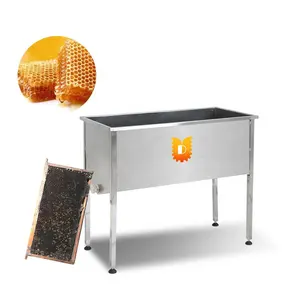 Semi Automatic Honeycomb Frame Uncapping Machinery Motorized Uncapper Honey Uncapping Machine For Beekeeping