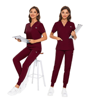 Tunique de beauté Scrubs médicaux Soins infirmiers Hommes Online Scrubs médicaux Infirmière Vendeurs Uniformes Ensembles Joggers Femmes Uniformes hospitaliers