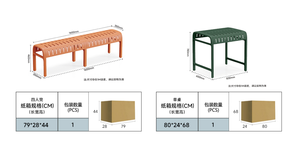 USA DELIVERY Modern Weather Resistant 10-Seater Outdoor <b>Plastic</b> <b>Table</b> Chair Set for Villa & <b>Garden</b> | in Stock Ready Ship - Product Image 5