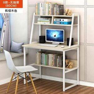 <span class=keywords><strong>Escritorio</strong></span> de Estudio de Madera para Oficina en Casa o Estudiantes, Hecho en China por <span class=keywords><strong>Tribesigns</strong></span>, con Estante para Libros y Espacio para Computadora - Product Image 5