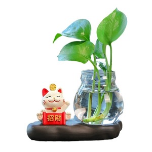 Desktop Hydroponic Ornament Natural Resin Base For Office <b>Desk</b> And Living Room Decor Eco Friendly Gift - Product Image 5