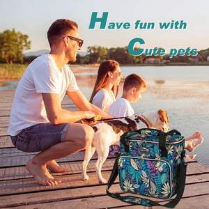 Free sample <b>Pet</b> Travel Carrier with Flexible Height for Cats and Dogs | Soft Sided <b>Pet</b> Carrier <b>Bag</b> with Safety Clips - Product Image 4