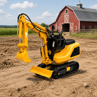 Mini Excavator Hidrolik Crawler Door to Door 0.5 Ton 1 Ton 2 Ton Garansi 1 Tahun Dilengkapi Thumb Bucket Dijual
