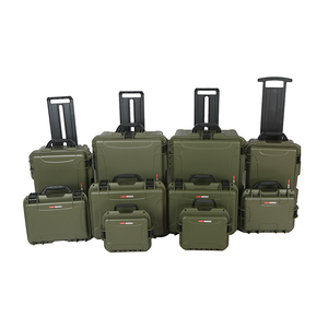 Estuche de herramientas de barbero de plástico duro duradero Estuche de vuelo de <span class=keywords><strong>DJ</strong></span> de aluminio ignífugo con ruedas - Product Image 6
