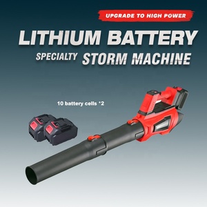 Soplador de Hojas Inalámbrico de Alta Eficiencia Mejorado, 2 Velocidades Ajustables, con 2 Baterías Recargables de 3.0Ah para Limpieza en Exteriores - Product Image 3