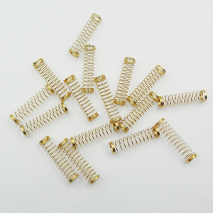 สปริงสแตนเลสชุบทอง24K สำหรับคีย์บอร์ด DIY,สปริงแบบกำหนดเองสำหรับการเปลี่ยนสวิตช์ <span class=keywords><strong>MX</strong></span> - Product Image 5