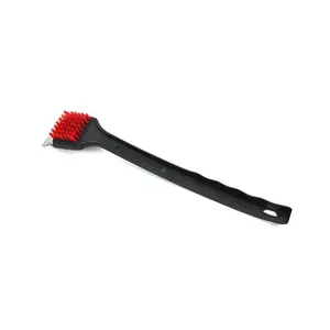 BBQ Cleaning Brush Grill Brush and Scraper Strong Plastic Handle BBQ Copper Wire Barbecue Cleaning Brush