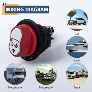 Nouvel interrupteur d'isolement de batterie automobile 100A, interrupteur de déconnexion d'alimentation, interrupteur d'arrêt pour voitures, bateaux, camping-cars, camions, garantie de 12 mois - Product Image 5