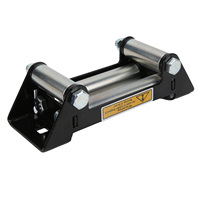 Galet de treuil latéral pour voiture, guide-câble 152 mm/6 pouces, fer zingué, remplacement universel pour l'entretien