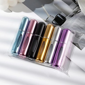Mini <span class=keywords><strong>Vaporisateur</strong></span> de <span class=keywords><strong>Parfum</strong></span> 5 ml Rechargeable Portable de <span class=keywords><strong>Voyage</strong></span> en Aluminium Vide pour Huile <span class=keywords><strong>Parfum</strong></span>ée, Modèle 001 Sérigraphié - Product Image 6