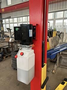 Pont élévateur hydraulique à double cylindre Hongtech 4/5/6T, deux colonnes, plancher libre pour atelier, élévateur <span class=keywords><strong>de</strong></span> <span class=keywords><strong>véhicule</strong></span> automobile pour garage - Product Image 4