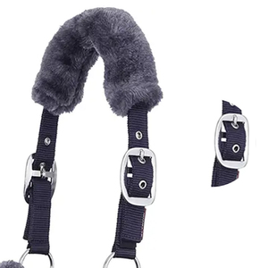 Harnais pour cheval en polaire confortable avec logo personnalisé, ajustement flexible, accessoires équestres, harnais pour cheval pour l'entretien des chevaux - Product Image 6