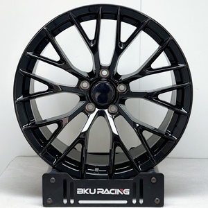 Jantes forgées BZY 5x120.65 19 20 21 pouces en alliage noir forgé pour <span class=keywords><strong>Chevrolet</strong></span> <span class=keywords><strong>Corvette</strong></span> C4 C5 C6 <span class=keywords><strong>C7</strong></span> C8 ZR1 - Product Image 2